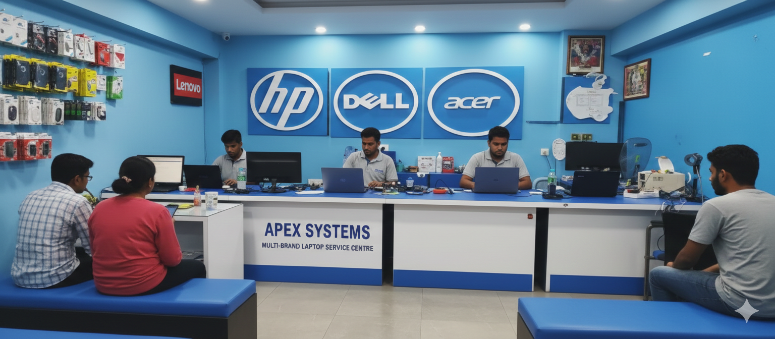 Hp Laptop Service Center in Vaishali Extension Ghaziabad 